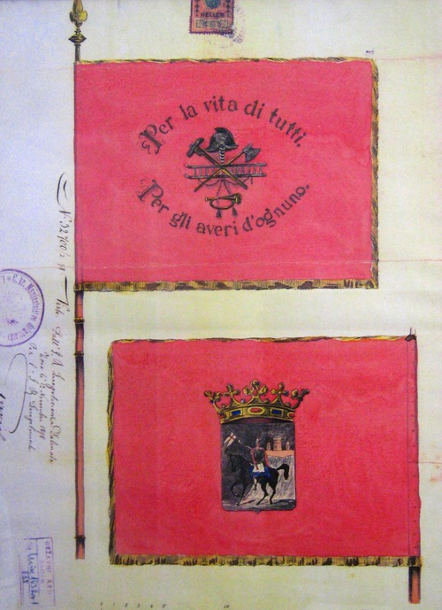 prva zastava vatrogasnog drutva (1898)